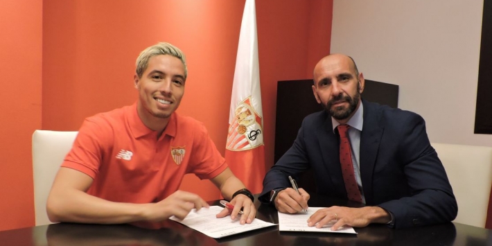 Sevilla huurt Nasri van City en presenteert Sirigu