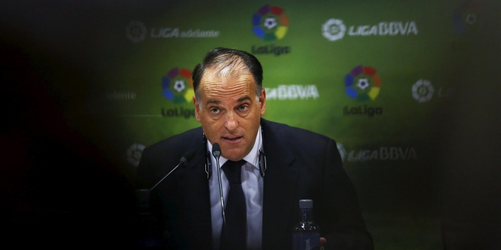 La Liga-baas neemt ontslag en stelt zich direct weer beschikbaar