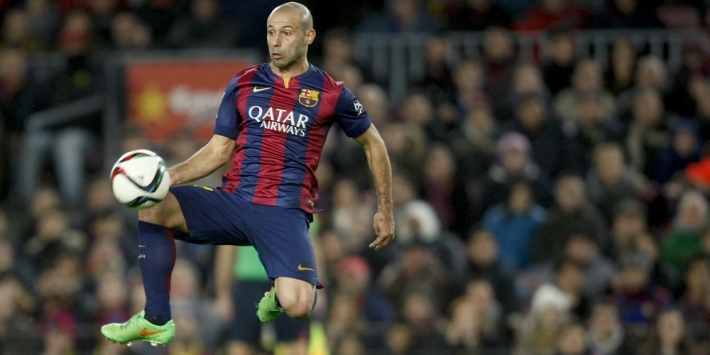 Mascherano lacht geruchten over terugkeer weg