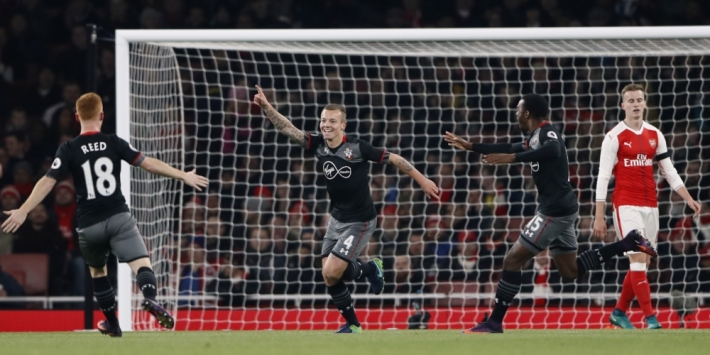 Clasie kegelt Arsenal eruit met eerste goal in Engeland