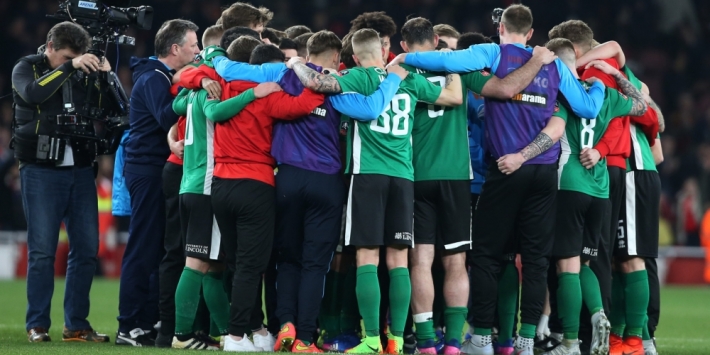 Lincoln City verlaat FA Cup met opgeheven hoofd