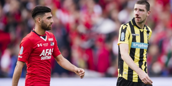 Rugblessure dwingt Vitesse-speler Kruiswijk tot stoppen