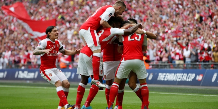 Arsenal houdt Chelsea van dubbel en wint dertiende FA Cup