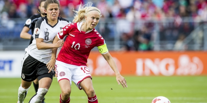 Deense vrouwen naar finale dankzij penalty-drama Oostenrijk