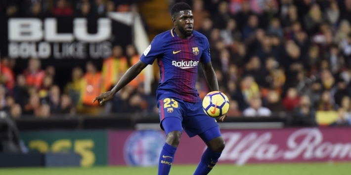 'Huilende' Umtiti wil niet vertrekken bij FC Barcelona