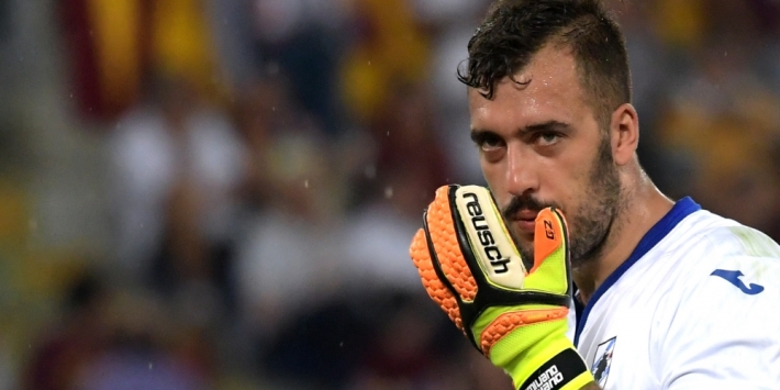 Video: flater van Sampdoria-keeper Viviano tegen Cagliari