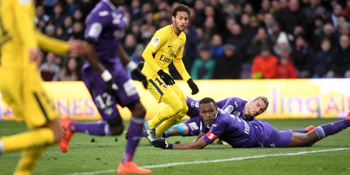 Neymar is ook tegen Toulouse de man die het doet voor PSG