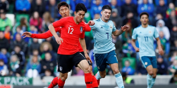 Noord-Ierland boekt zege op WK-ganger Zuid-Korea