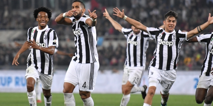 Juventus wint van Milan en pakt vierde Coppa op rij