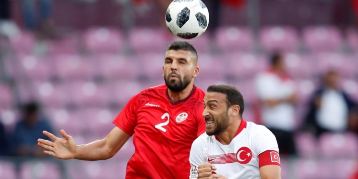 Tunesië en Turkije spelen gelijk in bizar oefenduel
