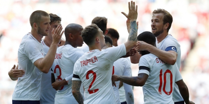 Engeland heeft aan eerste helft genoeg tegen Nigeria
