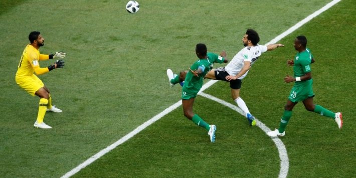 Saudi-Arabië sluit het WK af met zeer late zege op Egypte