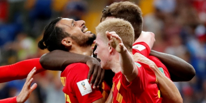 België met ultieme ommekeer in slotfase naar de kwartfinale