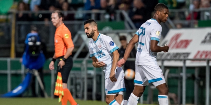 Debutant Behich voelt zich meteen op gemak bij PSV