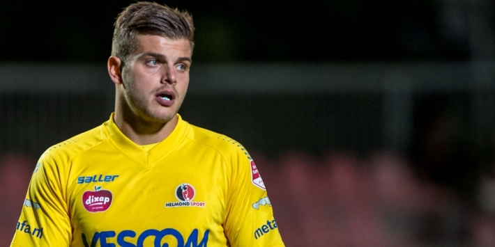 Goalie Van Gassel verricht zeventien reddingen tegen Jong Ajax