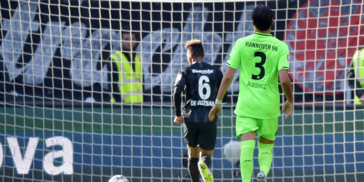 Doelpunt en assist voor De Guzman bij Eintracht Frankfurt