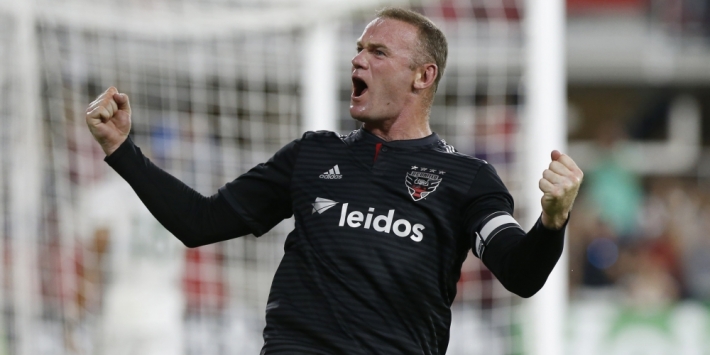 Eerste hattrick Rooney (33) leidt DC United naar royale zege