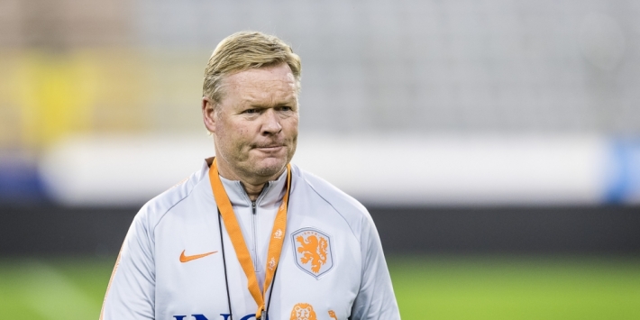 Koeman blij met positieve ontwikkeling rondom Nederlands elftal