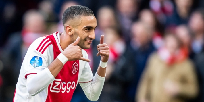 Ziyech verkozen tot Speler van de Maand in de Eredivisie ...