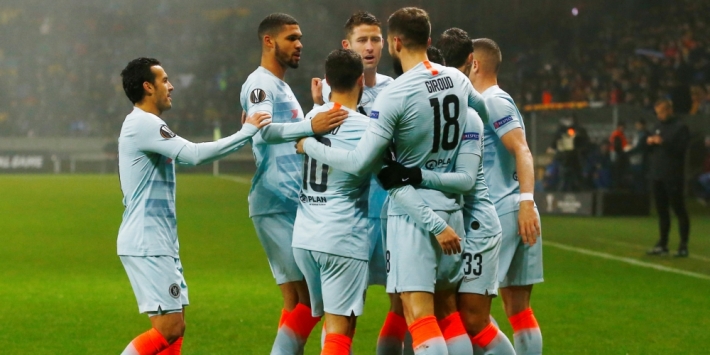 Groep L: Chelsea moeizaam naar knock-outfase