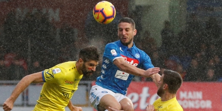 Napoli lijdt duur puntenverlies, Hateboer scoort en verliest