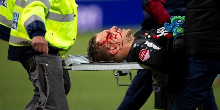 Volendam-doelman succesvol geopereerd aan hoofdblessure