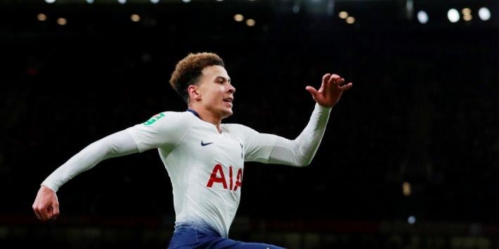 Arsenal biedt excuses aan voor flesje op het hoofd van Alli