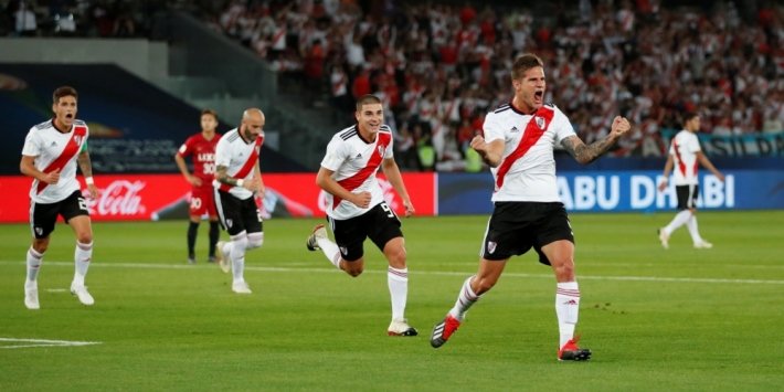 River Plate pakt brons op het WK na simpele zege op Kashima