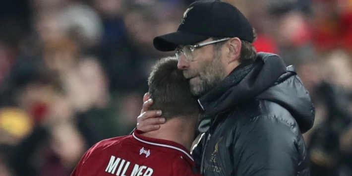 Milner looft Van Dijk: "Hij is meer als een Rolls Royce"