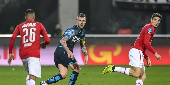 Van der Werff kijkt uit naar wedstrijd tegen AZ: "Mooie pot"