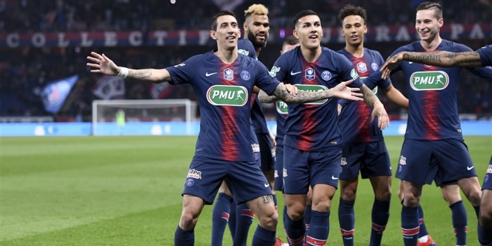 PSG verslikt zich zonder sterren niet in de Coupe de France
