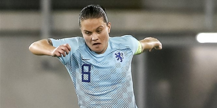 Spitse officieel nieuwe recordinternational Oranje Leeuwinnen