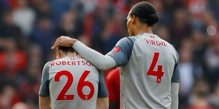 Robertson tipt Virgil van Dijk als Speler van het Jaar