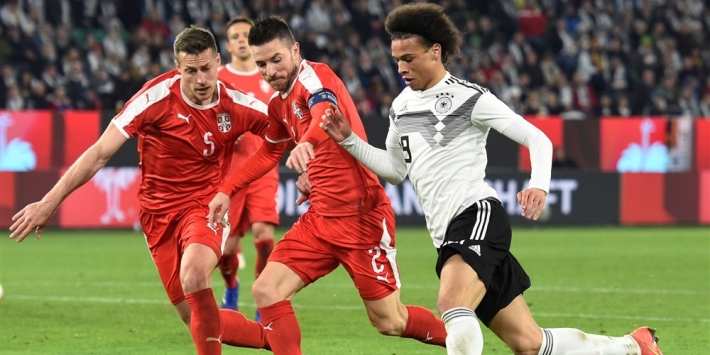 Gnabry walgt van racistische geluiden richting international Sané