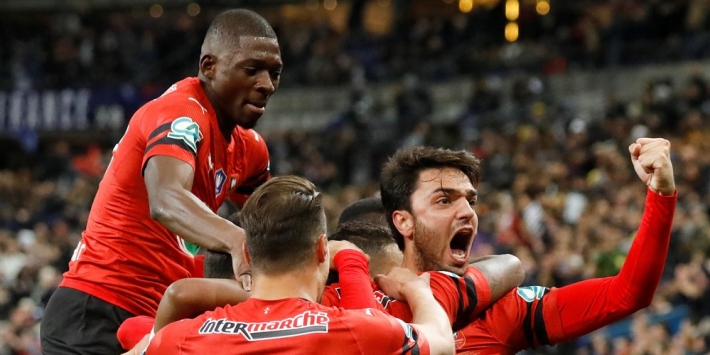 Rennes stunt en verslaat PSG in bloedstollende finale
