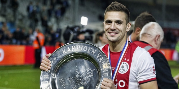 Overzicht: zo vierden de Ajax-spelers de titel op social media