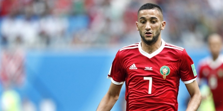 Marokko boekt minimale zege met invallers Ziyech en Amrabat