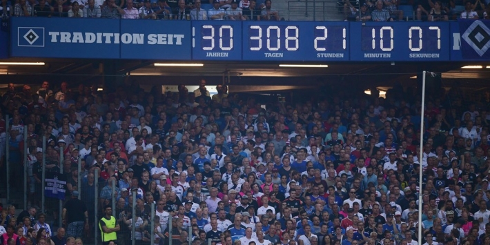 Hamburger SV gaat de wereldberoemde stadionklok afbreken