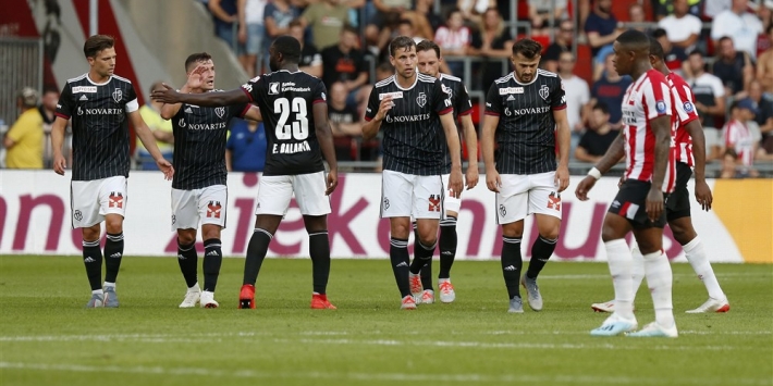 Basel verliest voor return tegen PSV thuis van Sankt Gallen