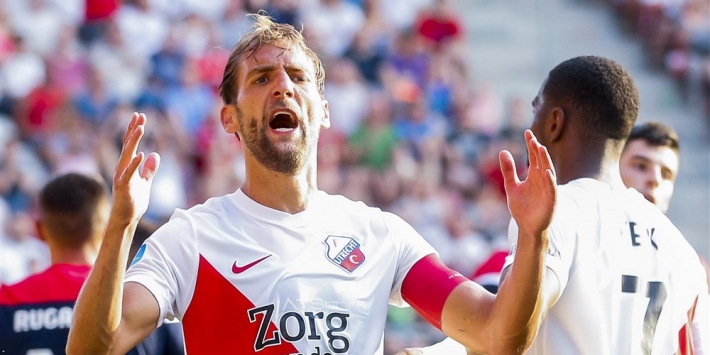 FC Utrecht-aanvoerder Janssen staat voor officiële rentree