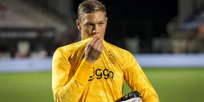 Scherpen weet nog niet of hij derde of vierde keeper is bij Ajax