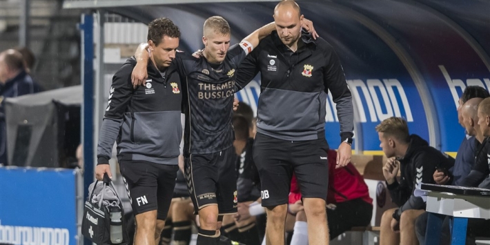 Droste baalt van blessure: "Was niet meer aanspreekbaar"