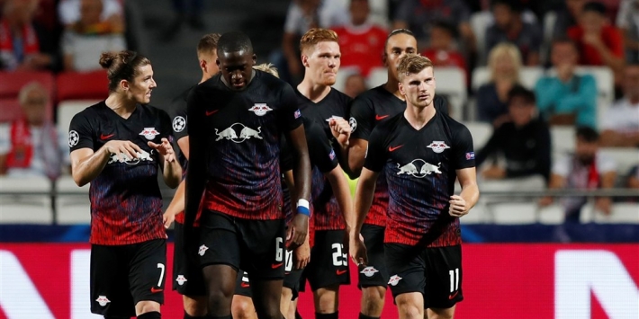 Werner leidt Leipzig met twee doelpunten langs Benfica