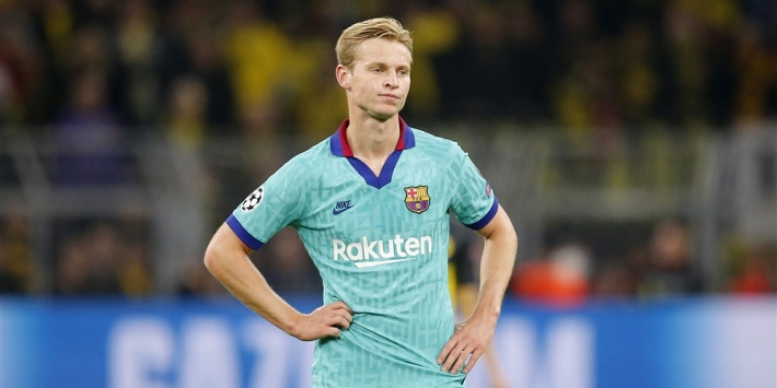 De Jong blinkt uit bij Barcelona en looft voorste trio