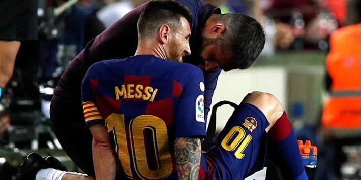Valverde stelt gerust over uitvallen Messi: "Lijkt niet serieus"