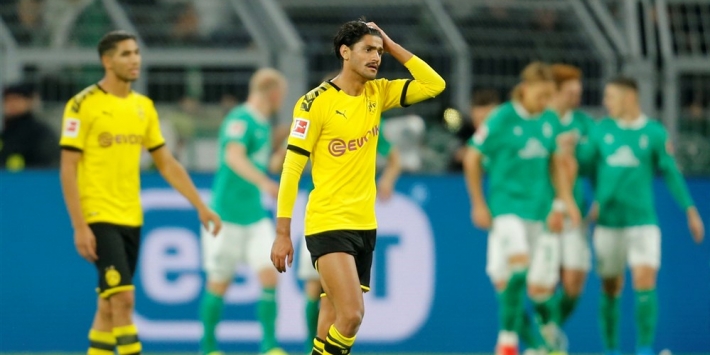 Dortmund in levendig duel niet langs Werder Bremen
