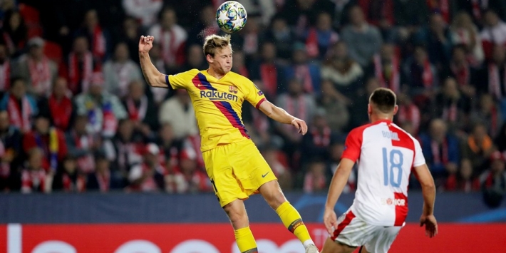 De Jong na winst Barcelona: "Ik denk dat we gelukkig waren"