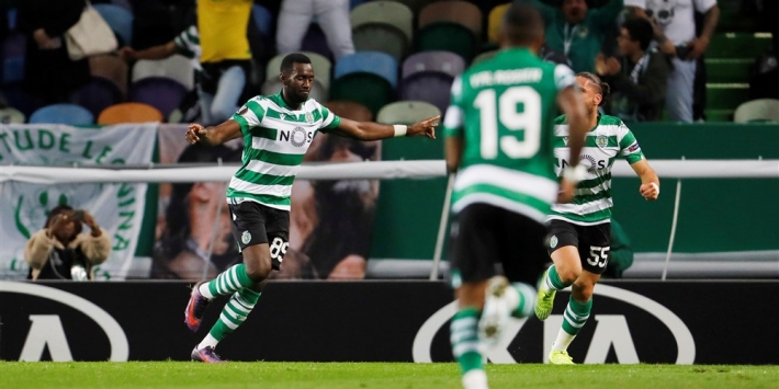 Sporting blijft in spoor van PSV na gelukkige zege op Rosenborg
