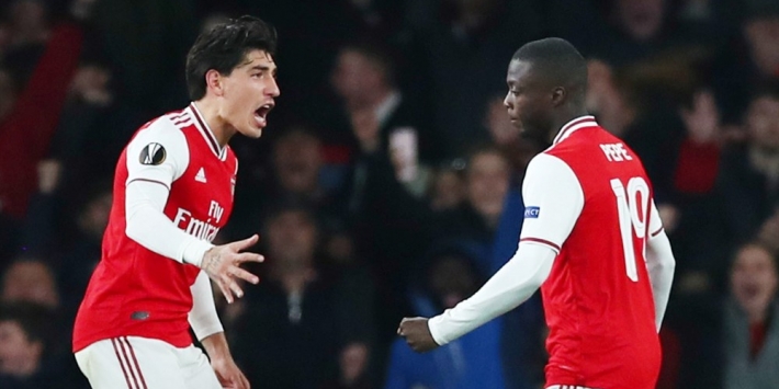 Pépé voorkomt blamage Arsenal, Frankfurt wint zonder Dost