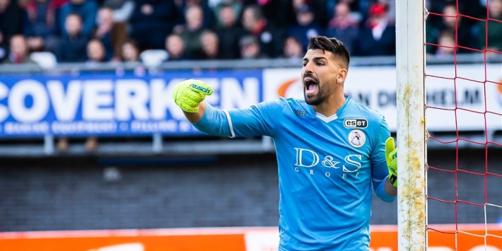 SC Heerenveen versterkt zich met ex-goalie Sparta